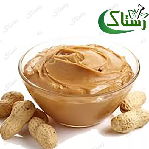 کره بادام زمینی طبیعی گیاهی تبریز رستاک (یک کیلویی)